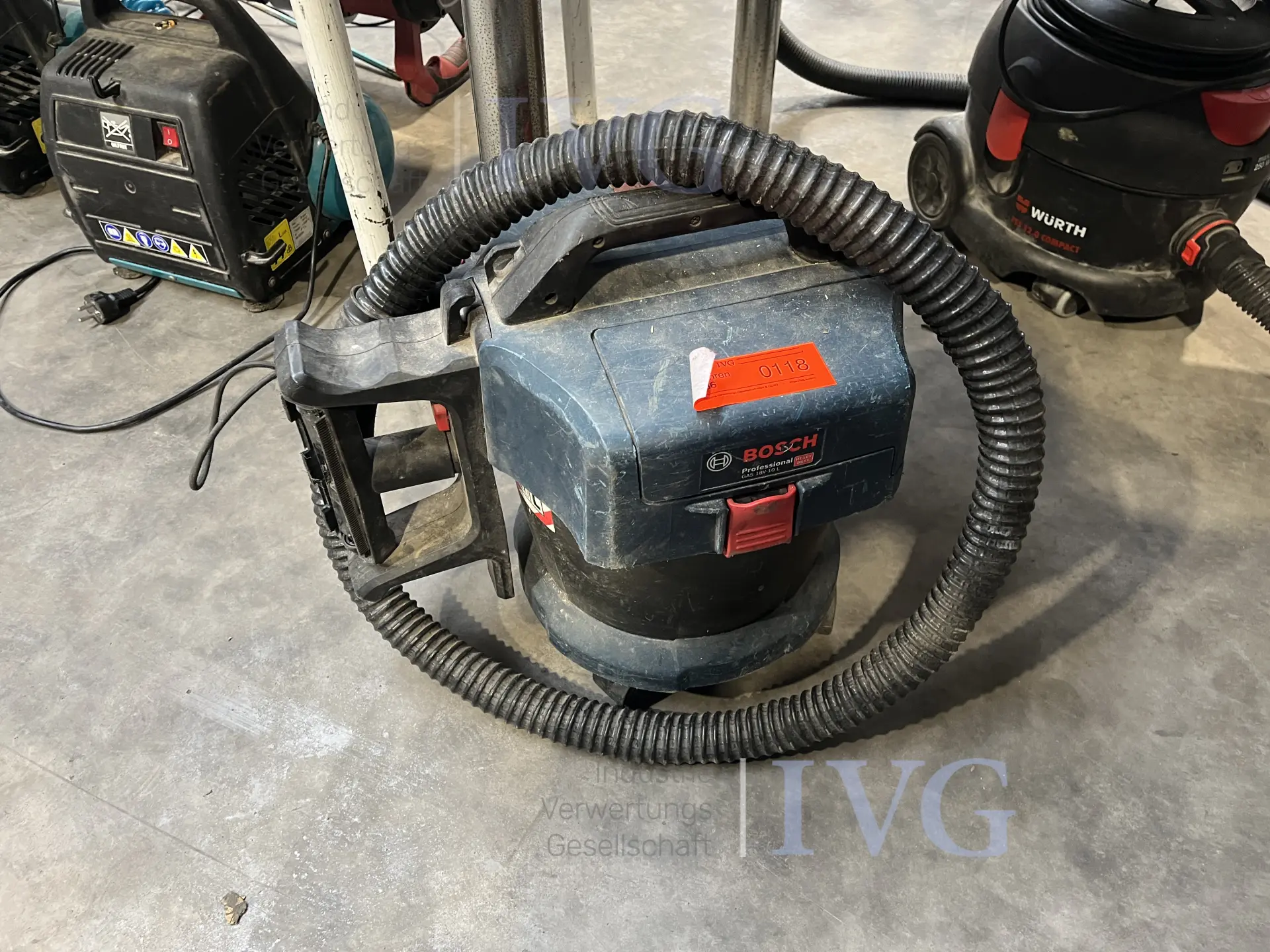 Akku-Staubsauger BOSCH GAS18V-10L Professional